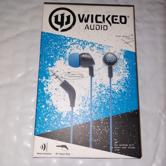 WICKED audio smart plug earbuds NEW in box, Never opened. - Picture 3 of 6